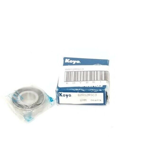 NIB KOYO 6001-2RS-C3 SEALED BEARING GXM 00609 60012RSC3