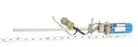 TEMPOSONICS INC. DCTM-2333 TRANSDUCER STROKE 4'' 84-50 12 IN. ROD DCTM2333