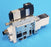 KOGANEI PB24C-38W SOLENOID VALVE W/ A111E1-PSL-1001W COIL, 24VDC