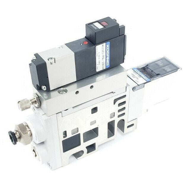 KOGANEI PB24C-38W SOLENOID VALVE W/ A111E1-PSL-1001W COIL, 24VDC
