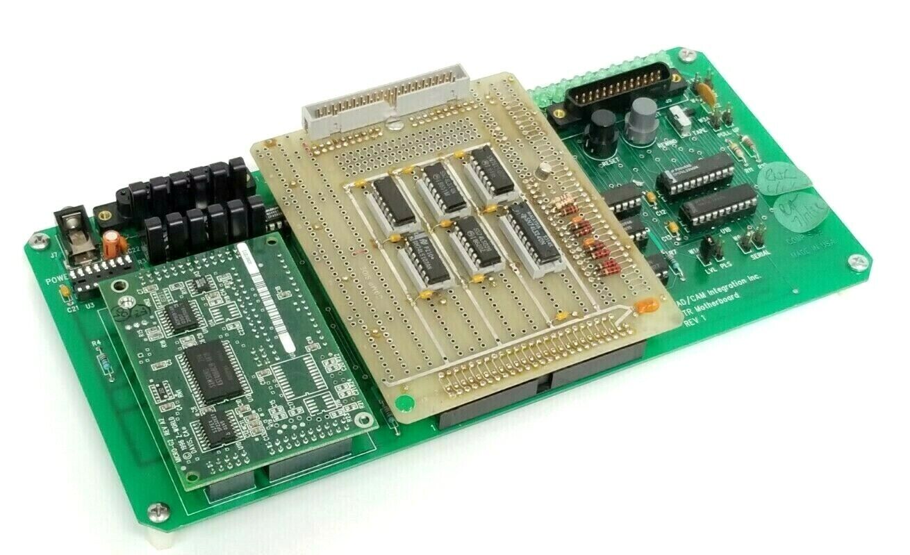CAD / CAM INTEGRATION INC. BTR MOTHERBOARD W/ SLOSYN 125-1028 & Z-WORLD 175-0059