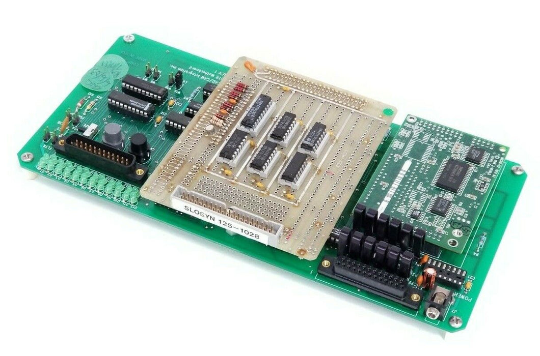 CAD / CAM INTEGRATION INC. BTR MOTHERBOARD W/ SLOSYN 125-1028 & Z-WORLD 175-0059