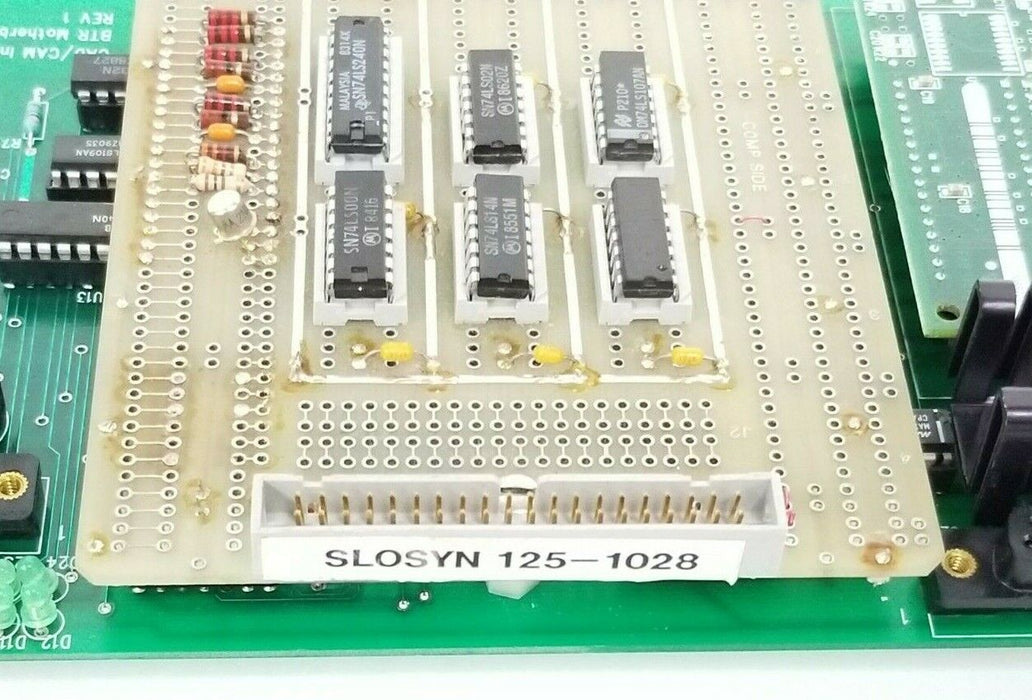 CAD / CAM INTEGRATION INC. BTR MOTHERBOARD W/ SLOSYN 125-1028 & Z-WORLD 175-0059