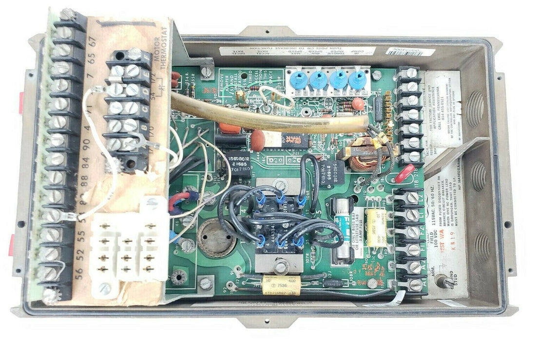 REPAIRED GE 6VFW2050A2 STATOTROL II DRIVE 44B331753-G220 6VFWC2050A2 6VRC2001A2