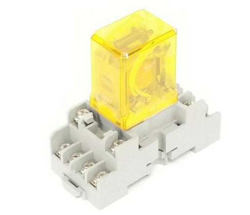 IDEC SY4S-05 RELAY SOCKET 7A, 300V W/ RY4S-U DC24V RELAY