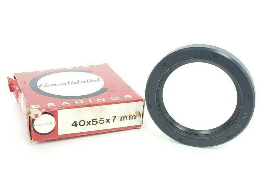 LOT OF 3 NIB CONSOLIDATED BEARINGS 40x55x7 MM OIL SEALS G0ETZE 827N40-55-7 X 105