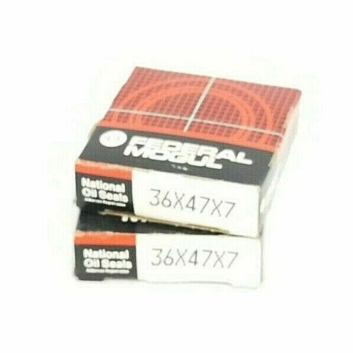 LOT OF 2 NIB FEDERAL MOGUL 36X47X7 MM OIL SEALS SOG 36 47 7 2 101897