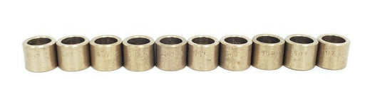 LOT OF 10 NEW OILITE CB 507-3 BRONZE BUSHINGS / BEARING SLEEVE SPACERS 5073