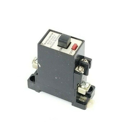 MATSUSHITA BAD-161205 CIRCUIT BREAKERS 2A 1P AC220V RC2500A BD16 2AM-5
