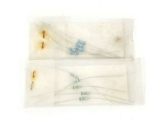 LOT OF 5 NEW DIGI-KEY CORP. 475 OHM & (5) 1.74K OHM 1/4 WATT 1% METAL FILM RESIS