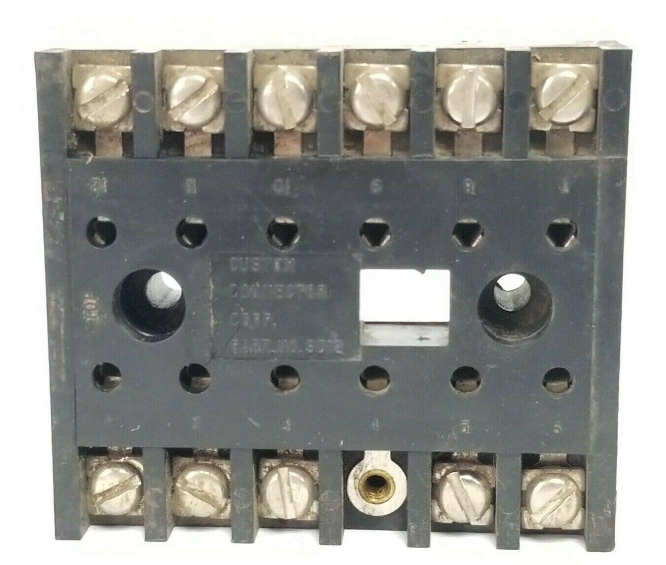 CUSTOM CONNECTOR CORP. SD12 RELAY BASE