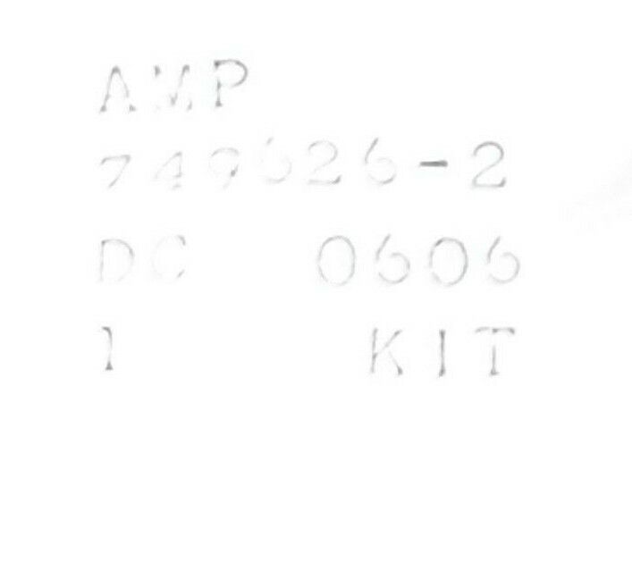 LOT OF 5 NEW AMP / TYCO 749626-2 CABLE CLAMP CONNECTOR KITS DC 0606 7496262