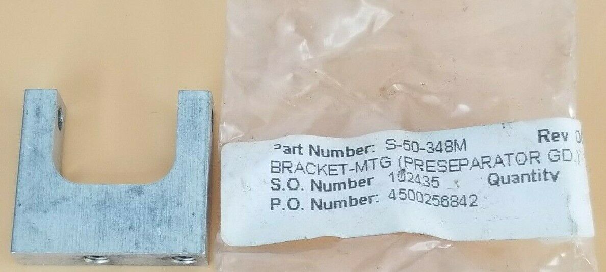 LOT OF 2 NEW GENERIC S-50-348M ALUMINUM MOUNTING BRACKETS S50348M