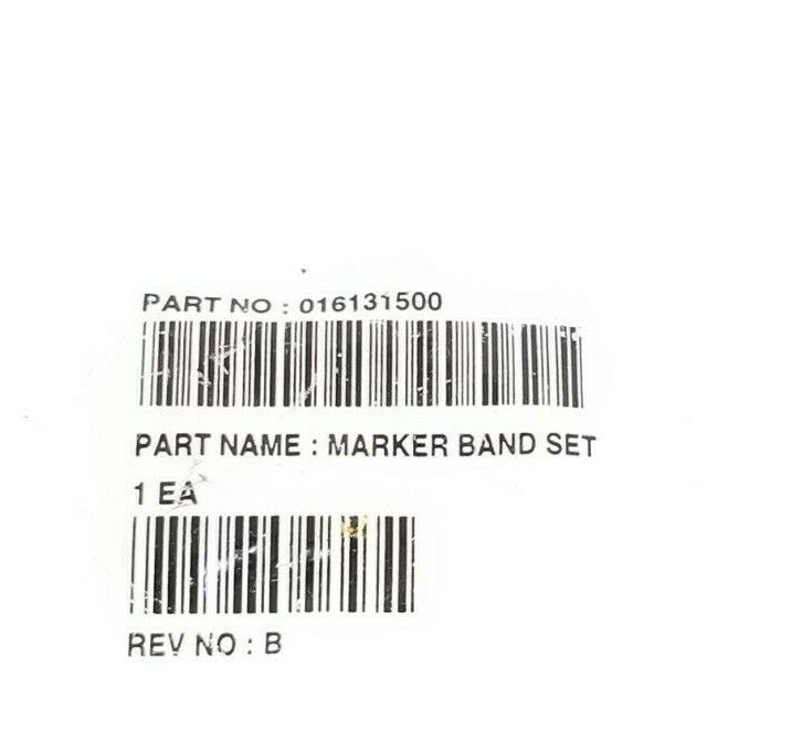 NEW TEKTRONIX 016131500 MARKER BAND SET REV NO: B