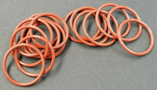 NEW BAG OF 16 GENERIC A01030031 SILICONE O-RINGS 31,42X2,62 3125 100-KE09