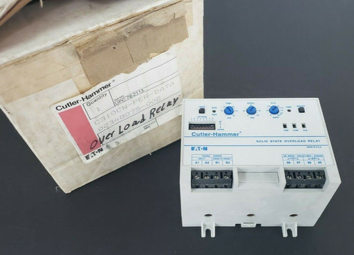EATON CUTLER-HAMMER C310CNA3 SOLID STATE OVERLOAD RELAY, 5-30A, SERIES A1