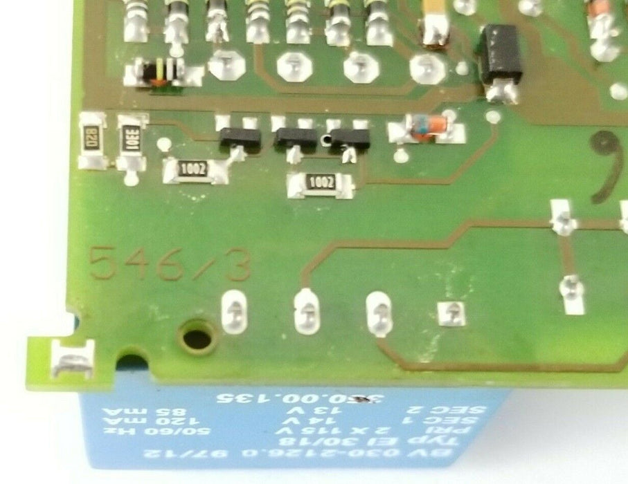 IVO INDUSTRIES 546/3 TRANSFORMER BOARD 350.00.135 38/97