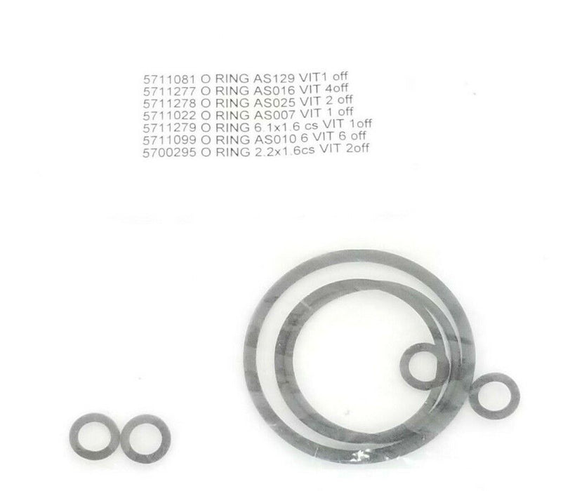 NEW WATERS O-RING KIT 5711081, 5711277, 5711278