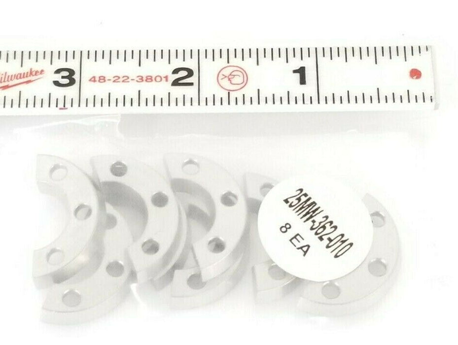 LOT OF 8 NEW GENERIC 25MW-362-010 MOUNTING PLATES 25MW362010