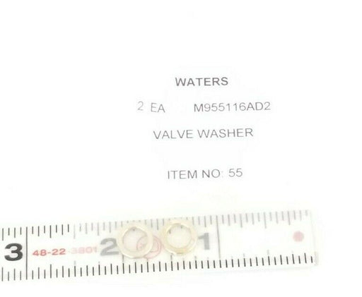 LOT OF 2 NEW WATERS M955116AD2 VALVE WASHERS