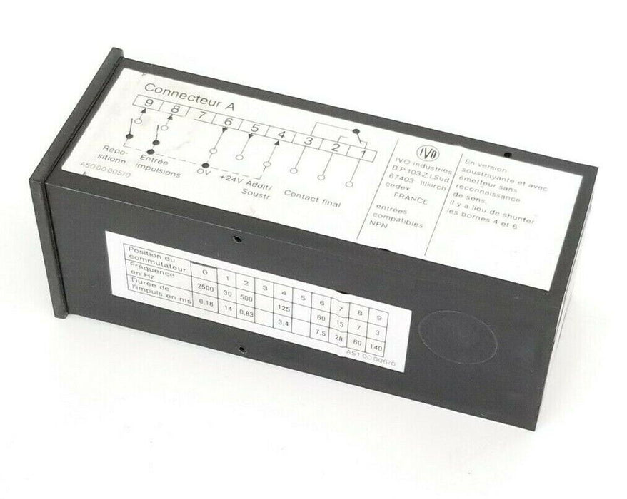 IVO INDUSTRIES KNE631.130B78BZ94 COUNTER HOUSING 8110668/+680  (HOUSING ONLY)