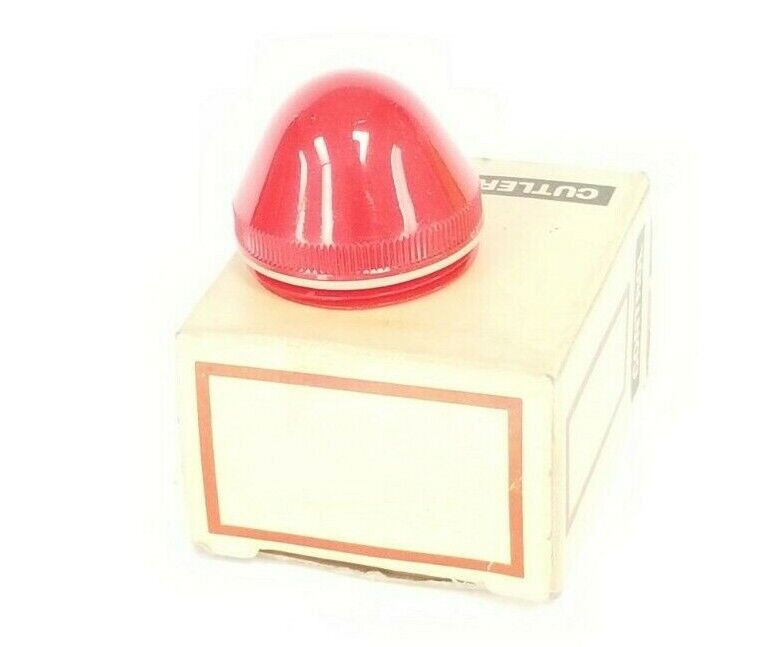 NIB EATON CUTLER-HAMMER 10250TC1 RED PLASTIC LENS