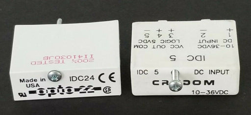 OPTO 22 IDC24 & CRYDOM IDC5 MODULES