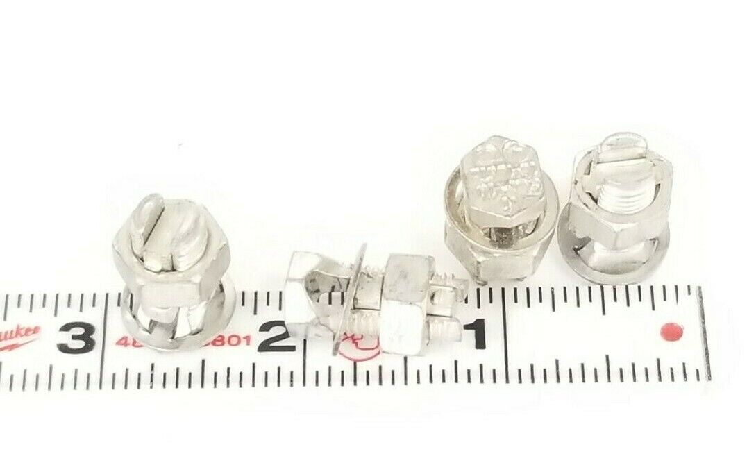 LOT OF 4 K SBP-10 SPLIT BOLT CONNECTORS 16-10STR SBP10