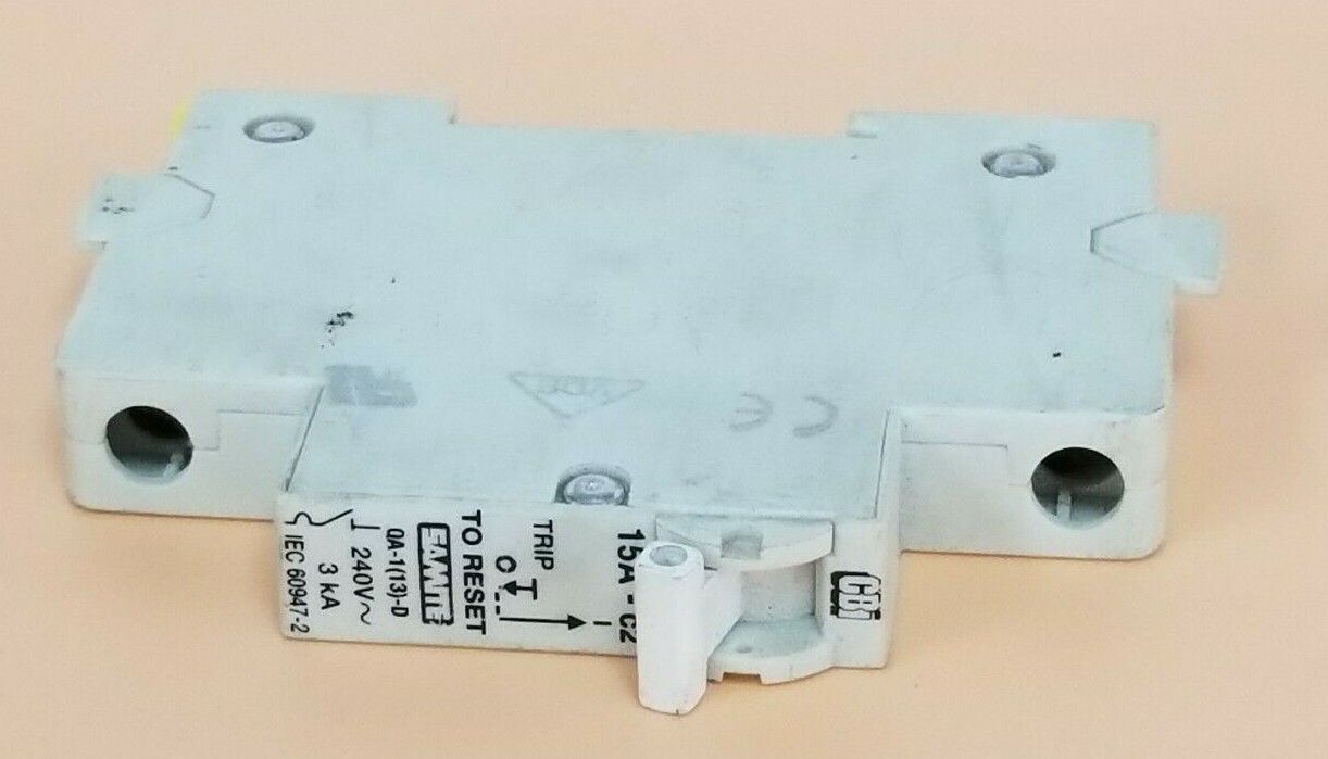 CBI / SAMITE QA-1(13)D CITCUIT BREAKER 15A-C2 240V 3kA 230-400V 60947-2