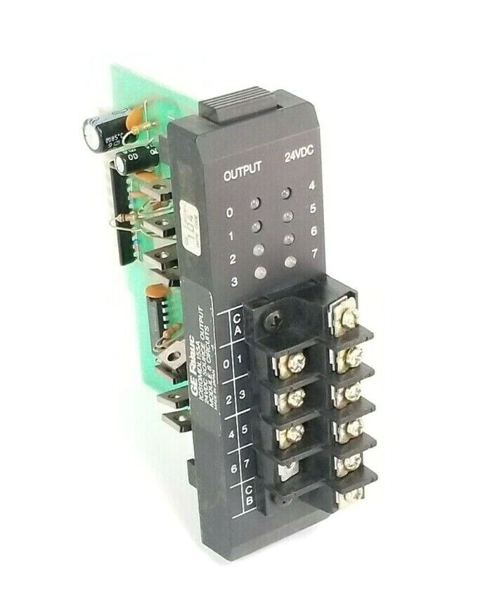 GE FANUC IC610MDL155A SOURCE OUTPUT MODULE 24VDC 8 CIRCUIT (FOR PARTS)