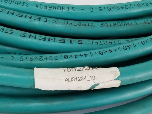 SIEMENS SIROTEC 6FX2002-2CA31-1CA0 SINUMERIK SIMODRIVE CABLE 20M 570102.0025.00