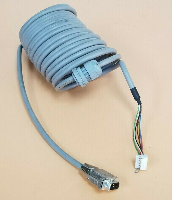 GENERIC AMPHENOL OMRON 9-PIN / 8-WIRE CONNECTOR CABLE PG 13,5