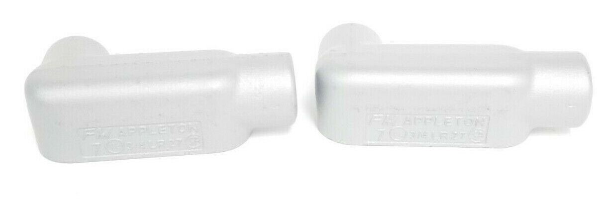 LOT OF 6 NEW APPLETON LR27 CONDUITS 3/4'' 7.0 CU. IN.