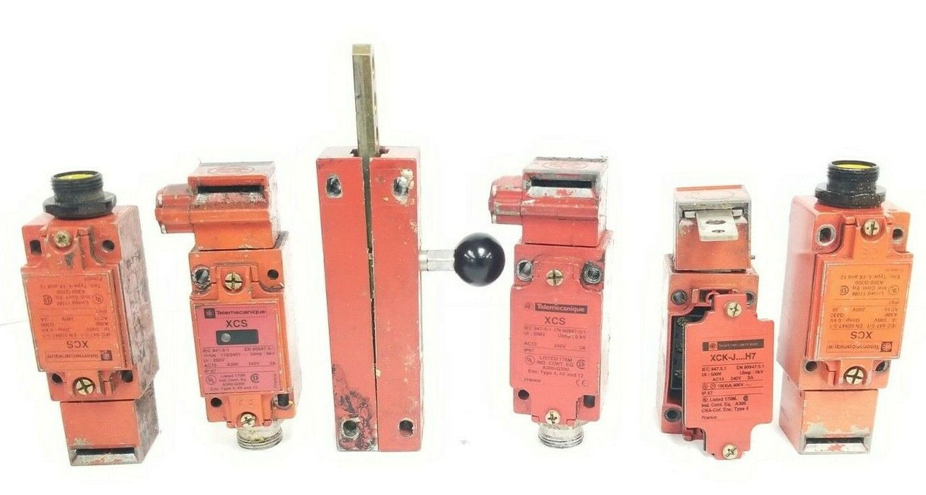 LOT OF TELEMECANIQUE XCS LIMIT SWITCH PARTS