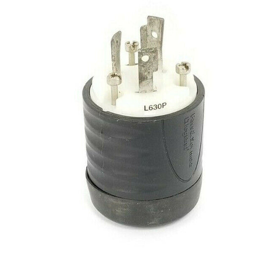 PASS & SEYMOUR L630-P TURNLOK PLUG 30A, 250V, 2P 3W GRDG. NEMA L6-30P