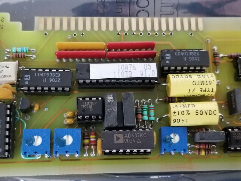 NEW DAYTRONIC MODEL: 10A76 ACCELEROMETER VIBRATION BOARD H/W: 1.2 10A76/001
