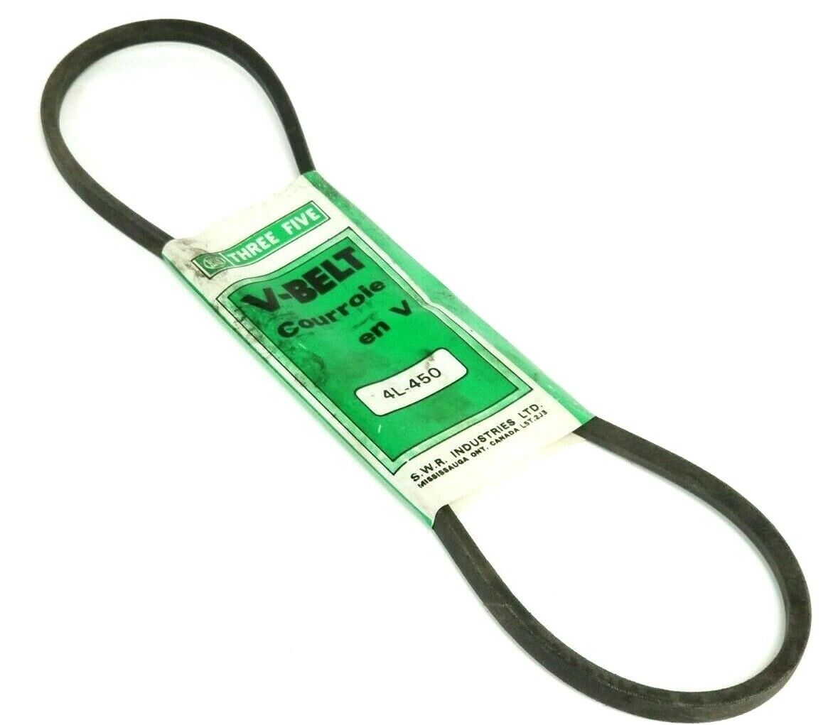 NEW THREE FIVE 4L-450 TIMING BELT FHP 45IN X 1/2IN