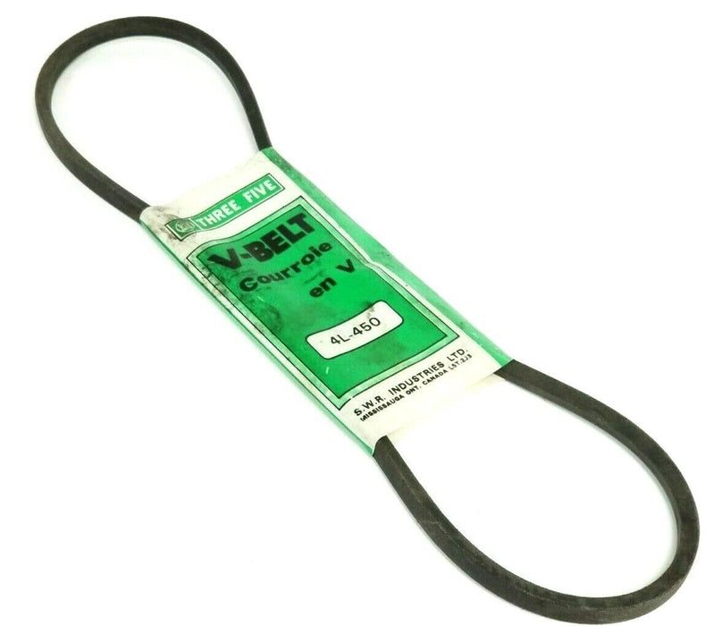 NEW THREE FIVE 4L-450 TIMING BELT FHP 45IN X 1/2IN