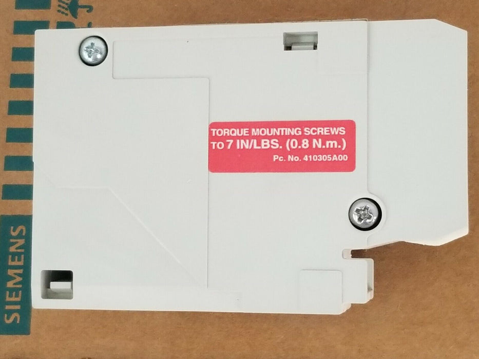 NIB SIEMENS 3VF9221-1KM10 AUXILIARY SWITCH / SHUNT TRIP 220-240VAC 50/60HZ