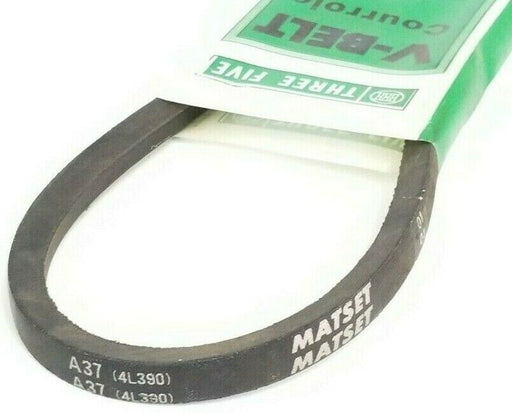 NEW THREE FIVE 4L-390 V-BELTS A-37/4L390 TIMING BELT SMOOTH LIGHT DUTY 39IN