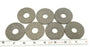 LOT OF 7 NEW GENERIC A5506-2 REWIND FRICTION DISCS 2'' IN. OD 1/2'' IN. ID
