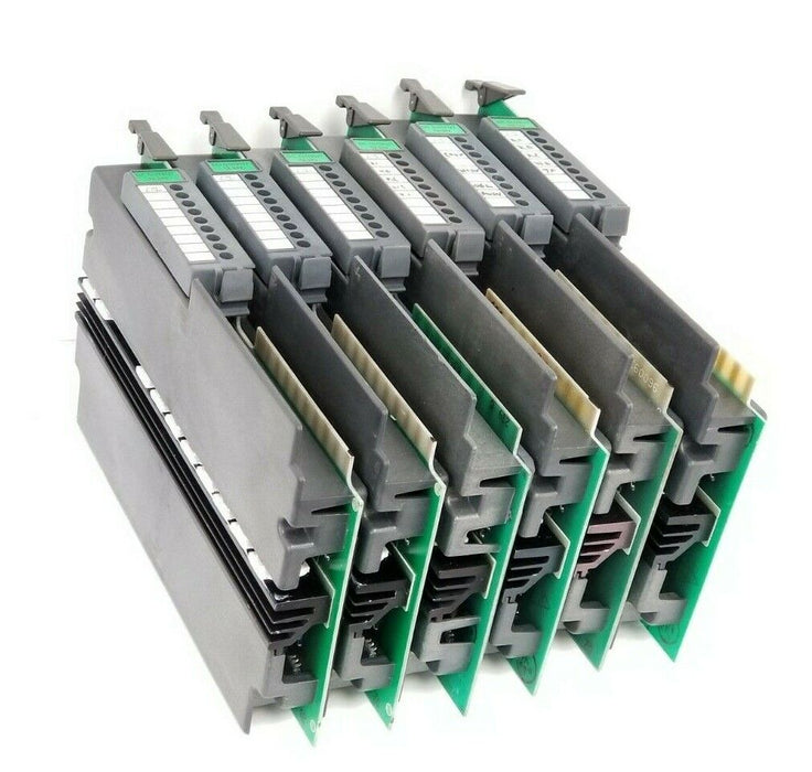 LOT OF 6 ALLEN BRADLEY 1771-OB OUTPUT MODULES DC SER. B 192VA 1771-0B 1771OB