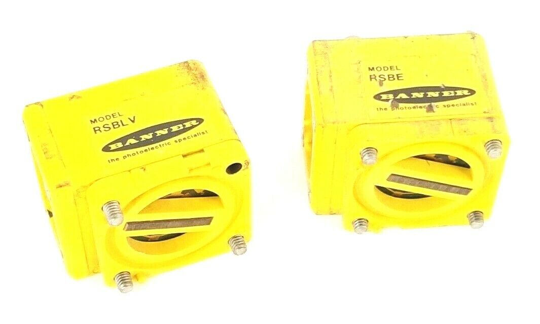 BANNER RSBLV & RSBE SENSOR HEADS