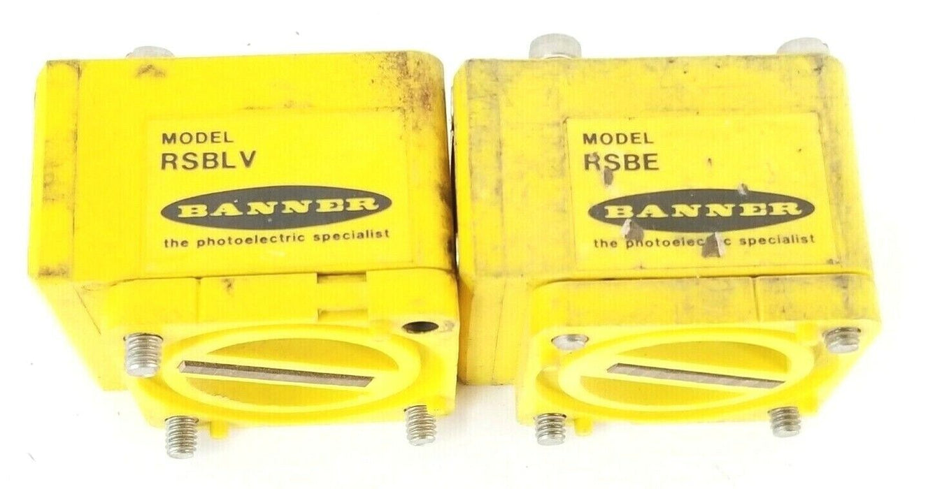 BANNER RSBLV & RSBE SENSOR HEADS