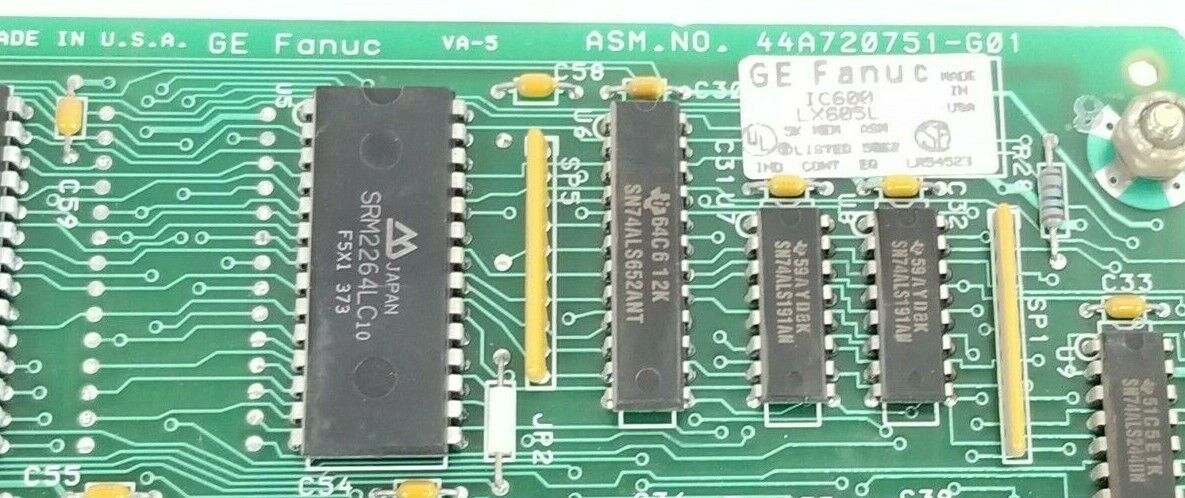 GE FANUC IC600-LX605L 5K MEMORY MODULE FAB. NO. 44A720856-002R03/1