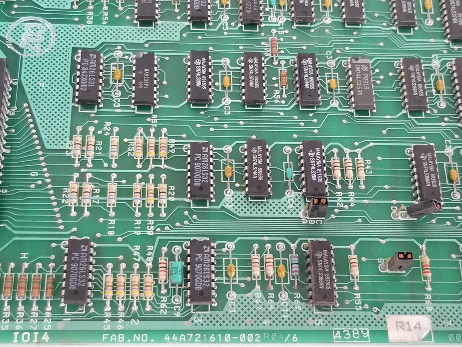 GE FANUC IC600CB503L I/O CONTROL BOARD FAB. NO. 44A721610-002R04/6