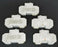 LOT OF 5 MERLIN GERIN CAT. NO. 60105 MULTI9 C60 CIRCUIT BREAKERS C4A 240V/60V
