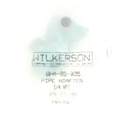 NEW WILKERSON GPA-95-035 PIPE ADAPTER 1/4 NPT GPA95035
