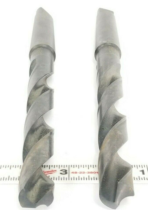 LOT OF 2 NEW PTD HSS 53/64 USA 459 TWIST DRILLS