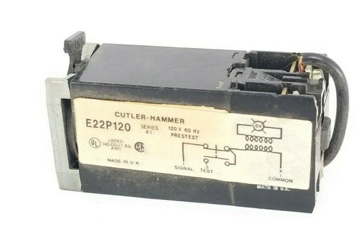EATON CUTLER-HAMMER E22P120 PILOT LIGHT E22P120, SER. A1, 120V 60HZ
